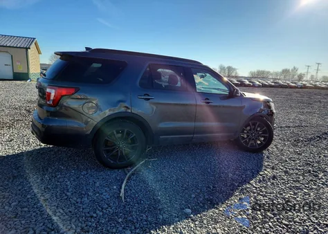 2017 Ford Explorer Xlt z USA, uszkodzony, nr VIN 1FM5K8DH3HGD88760